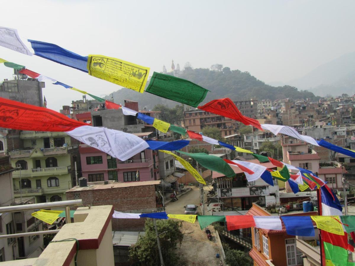 Stupa View Inn Katmandu Eksteriør billede