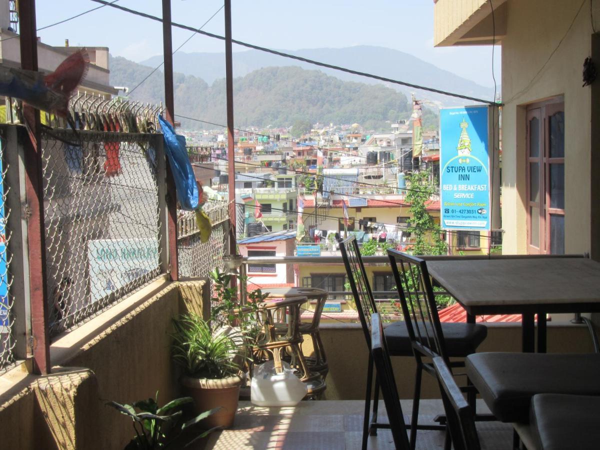 Stupa View Inn Katmandu Eksteriør billede