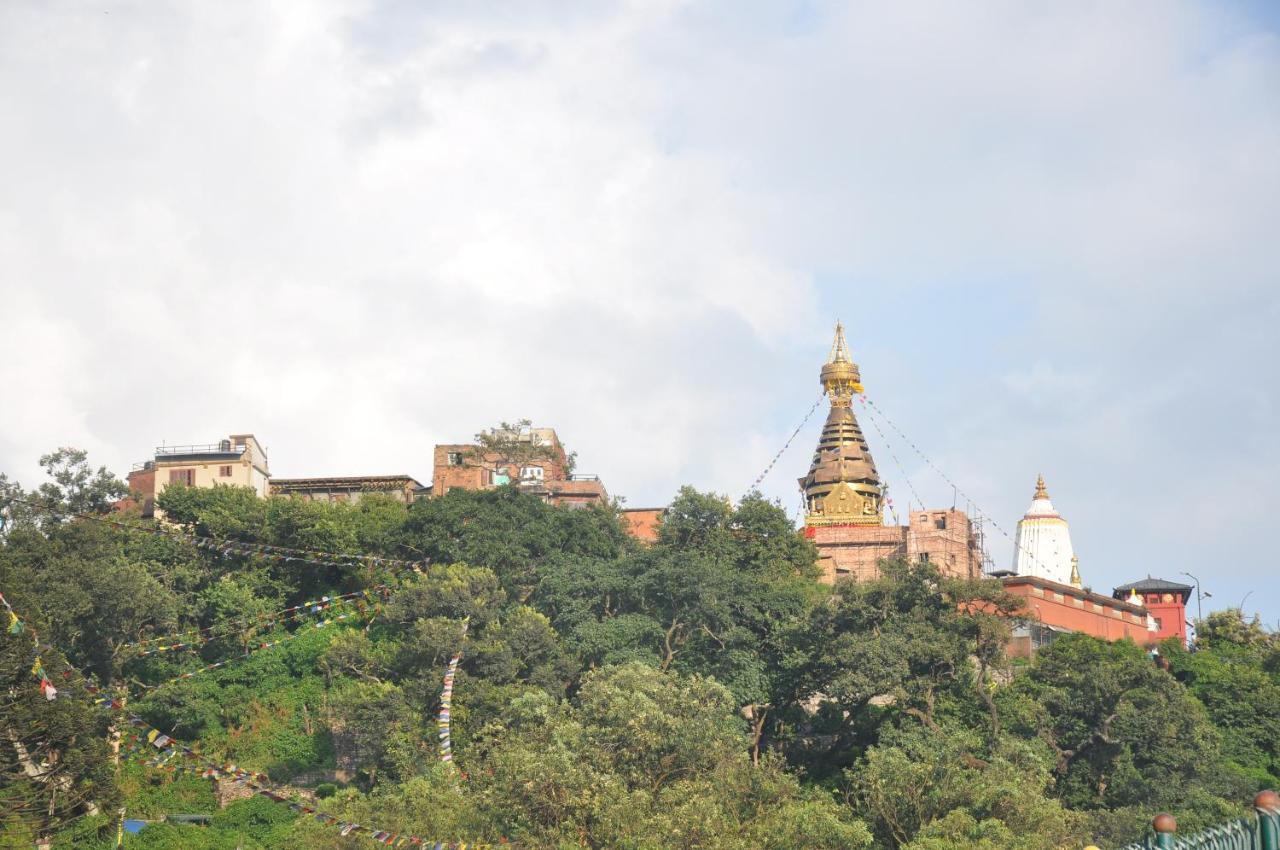 Stupa View Inn Katmandu Eksteriør billede