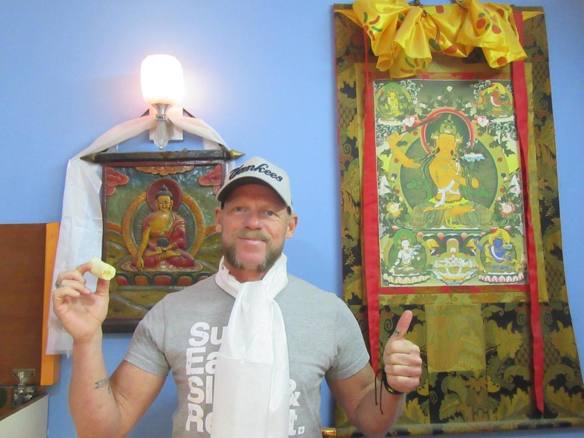 Stupa View Inn Katmandu Eksteriør billede